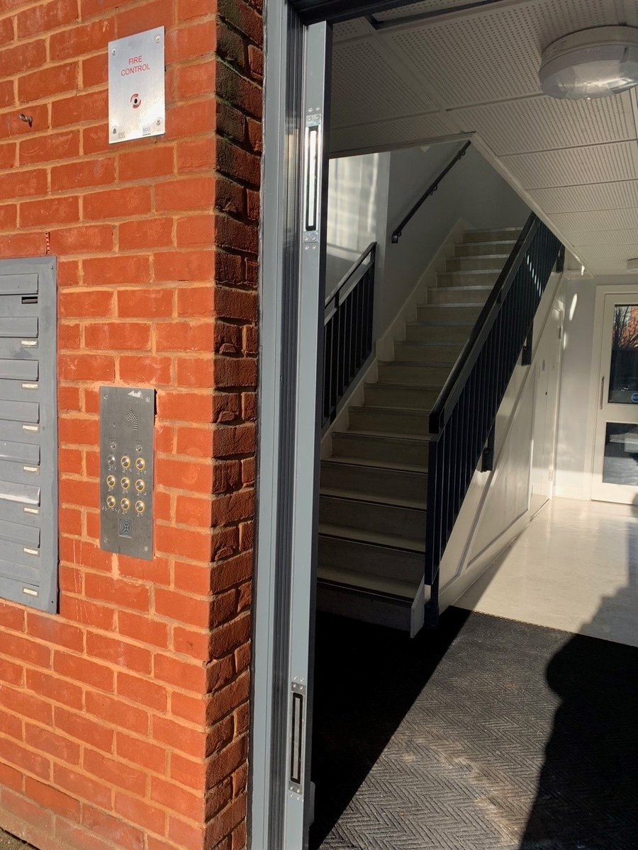 Alphatracksyst's tweet photo. Another successful project delivered by @bamforddoors and the Alphatrack Systems project team for our @HydeHousing client. https://t.co/hsN7Q0P202