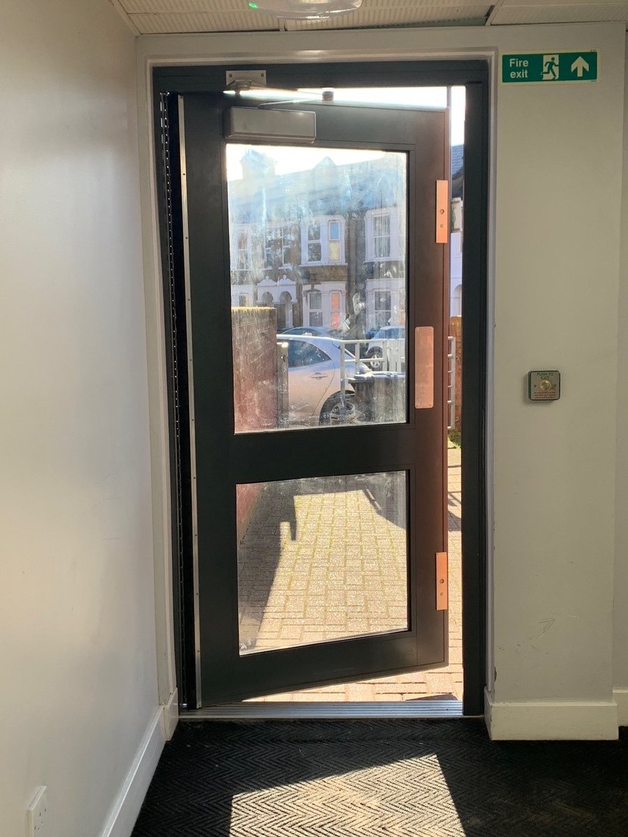 Alphatracksyst's tweet photo. Another successful project delivered by @bamforddoors and the Alphatrack Systems project team for our @HydeHousing client. https://t.co/hsN7Q0P202