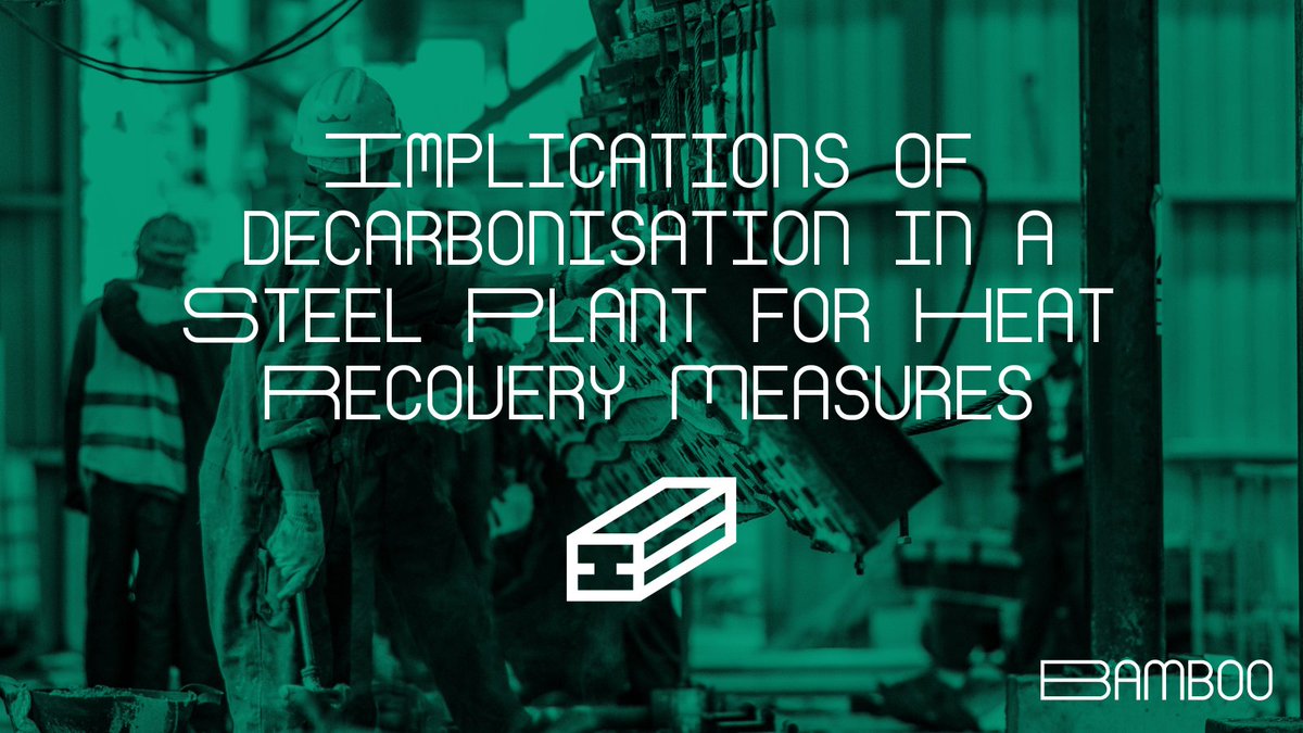 bambooH2020's tweet image. Within the #bambooEU @ArcelorMittalES Asturias plant demo site🇪🇸, an analysis of the finishing line of integrated steel works has been conducted to identify cost-optimal #heatrecovery measures.
Discover the full analysis &amp;amp; the results:
 👉bambooproject.eu/news/implicati…
#energyefficiency