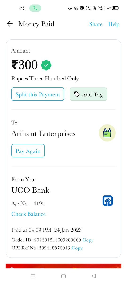 HASHMAT46697735's tweet photo. @RailwaySeva Today I tried to get my ticket via uts app &amp; that failed at Bardhaman TT caught me and charged https://t.co/BOP0mOt394 I didn't have cash so I told to pay online bt the TTE forced me to pay  300 to a upi named Arihant enterprise. TTE Subharnsu sardar Overcharged RS25 https://t.co/kUurTQuVUD