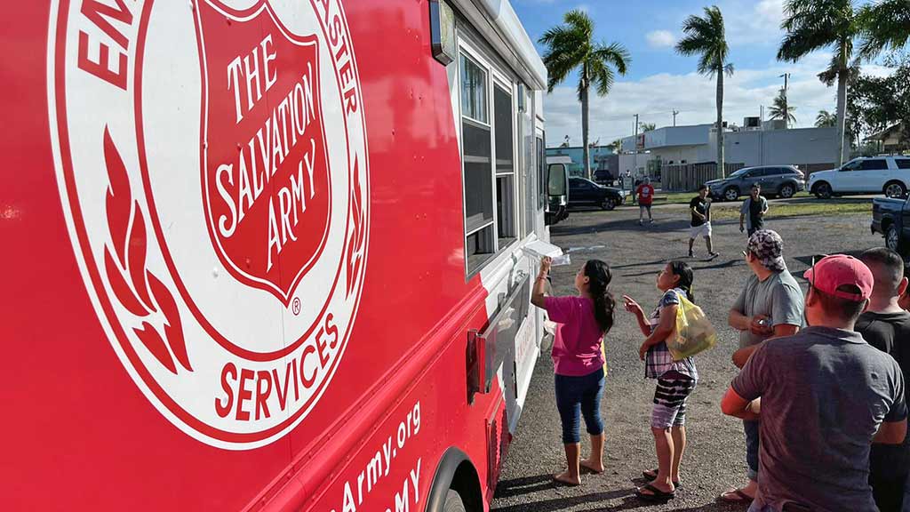 Salvation Army of Collier County serves meals daily to those in Naples, Everglades City, Goodland and Marco Island.