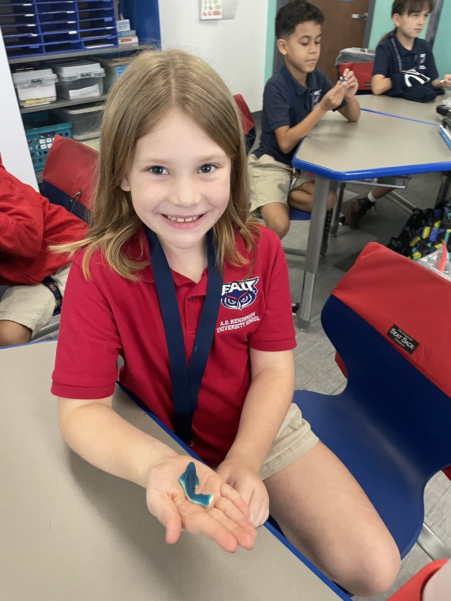 SylvestrisClass's tweet photo. #literacyweek continues! Enjoying our gummy sharks as we read Shark Lady by Jess Keating. @ADHUSelementary @ADHUS_FAUHS https://t.co/iYqpLBduBX