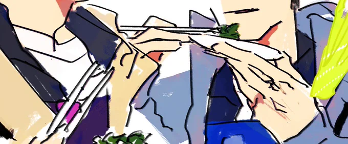 筆が早くてよかった～ 