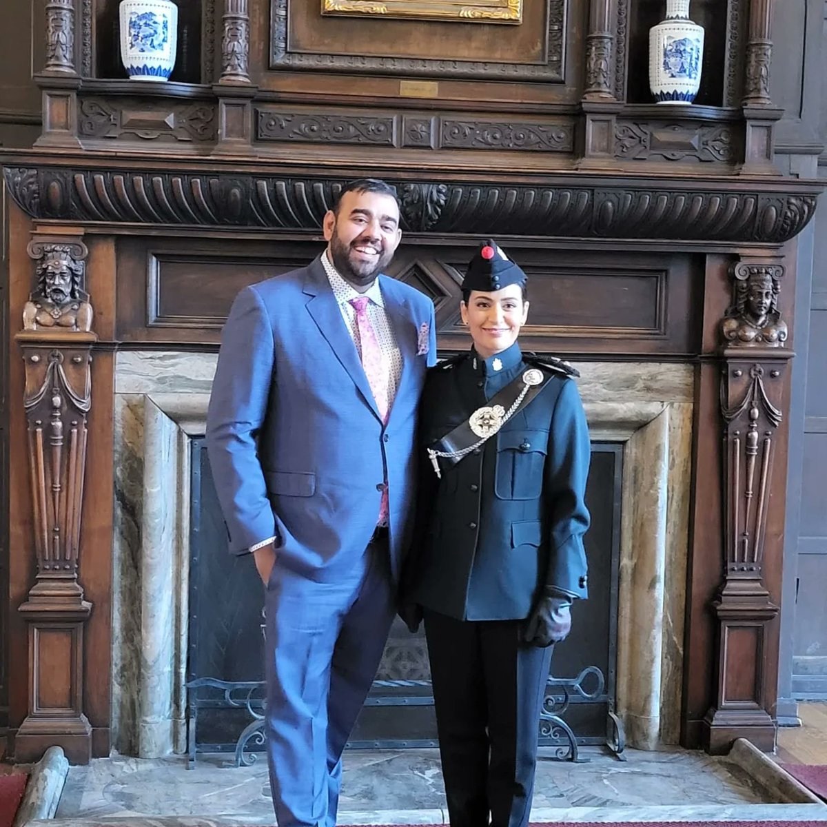 We were honored this weekend as a family as <a href="/manjitminhas/">Manjit Minhas</a> was appointed as the Honorary Lieutenant Colonel of the Queen's own Rifles of Canada of the Canadian Armed Forces.