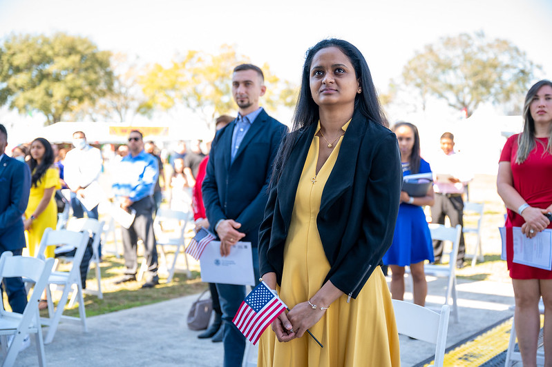CityofJaxEvents's tweet photo. We are thrilled to host another naturalization ceremony at the World of Nations Celebration! Join us Saturday, Feb. 18 at 11am as we give our neighbors a welcome as new citizens of the United States.
Tickets bought in advance are $5 + fees: https://t.co/RxK1thbty6
#WONC https://t.co/B605GnFlnx
