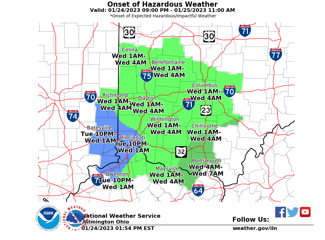 ❄️Another dose of January weather on the way. <a href="/Livviesmomma/">StacyMcKay4Real</a> &amp; <a href="/DinoTrip/">Dino Tripodis</a> will have the latest Doppler <a href="/10TV/">10TV</a> weather and Time Saver Traffic to get you where you're going in the morning