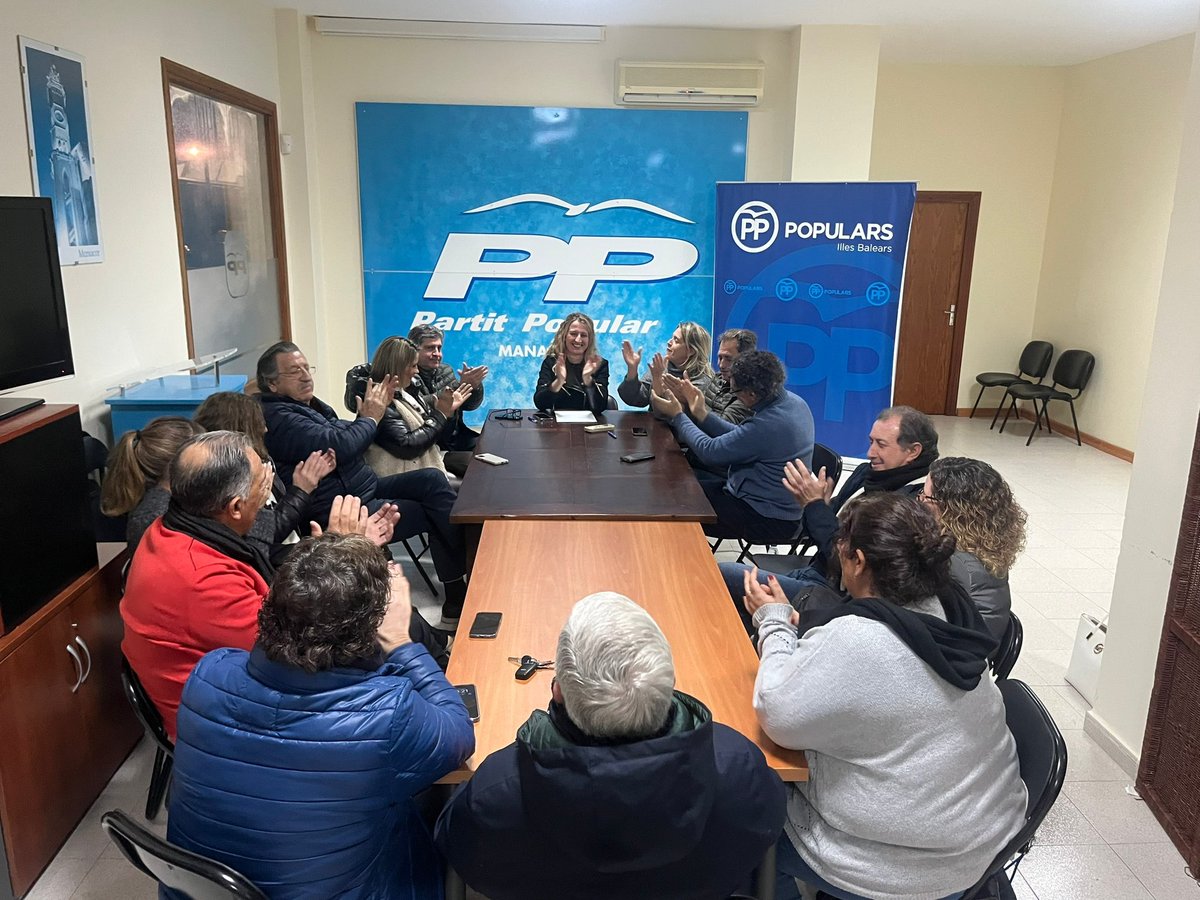 ManacorPp's tweet image. La Junta Executiva del #PartitPopularManacor proposem a Maria Antònia Sansó com a candidata per a les pròximes eleccions municipals. 💪🏼💪🏼

#PartitPopularManacor #PartitPopular