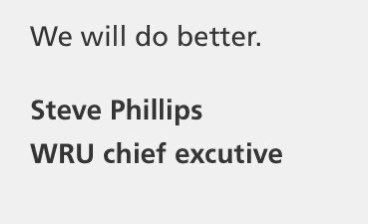 BarryN_G's tweet photo. @MikeBubbins @WelshRugbyUnion End of the statement says it all Mike. https://t.co/CMDWoIl79j
