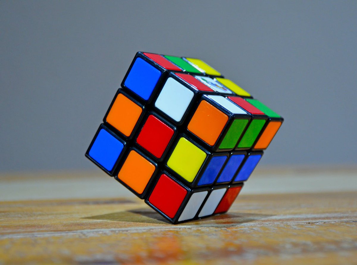 3rdStarENTMT's tweet image. Today&apos;s puzzle is the Rubik&apos;s Cube!

The Rubik&apos;s Cube is a 3-D combination puzzle originally invented in 1974 by Hungarian sculptor and professor of architecture Ernő Rubik. Originally called the Magic Cube. 

#rubikscube #puzzle #magiccube #NationalPuzzleMonth