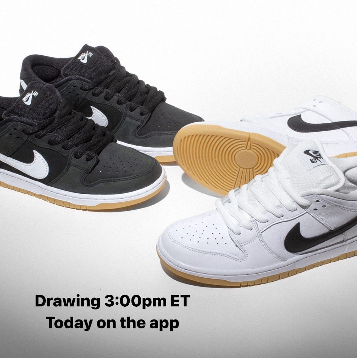 SNKR_TWITR on Twitter: “AD: Nike SB Dunk Low ‘Gum Pack’ in app 15min