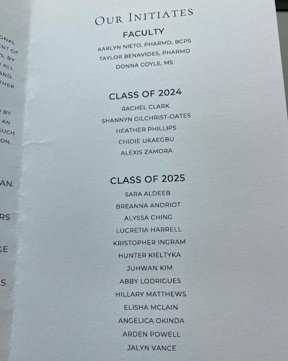 UNTHealth_Pharm's tweet image. Congratulations to all of the student, faculty and staff initiates to the PLS Epsilon Beta chapter, selected by their peers! 👏

#PhiLambdaSigma is the premiere Pharmacy Leadership Society to promote the development of leadership qualities.

#HSCproud #PharmacyLeaders #PLS