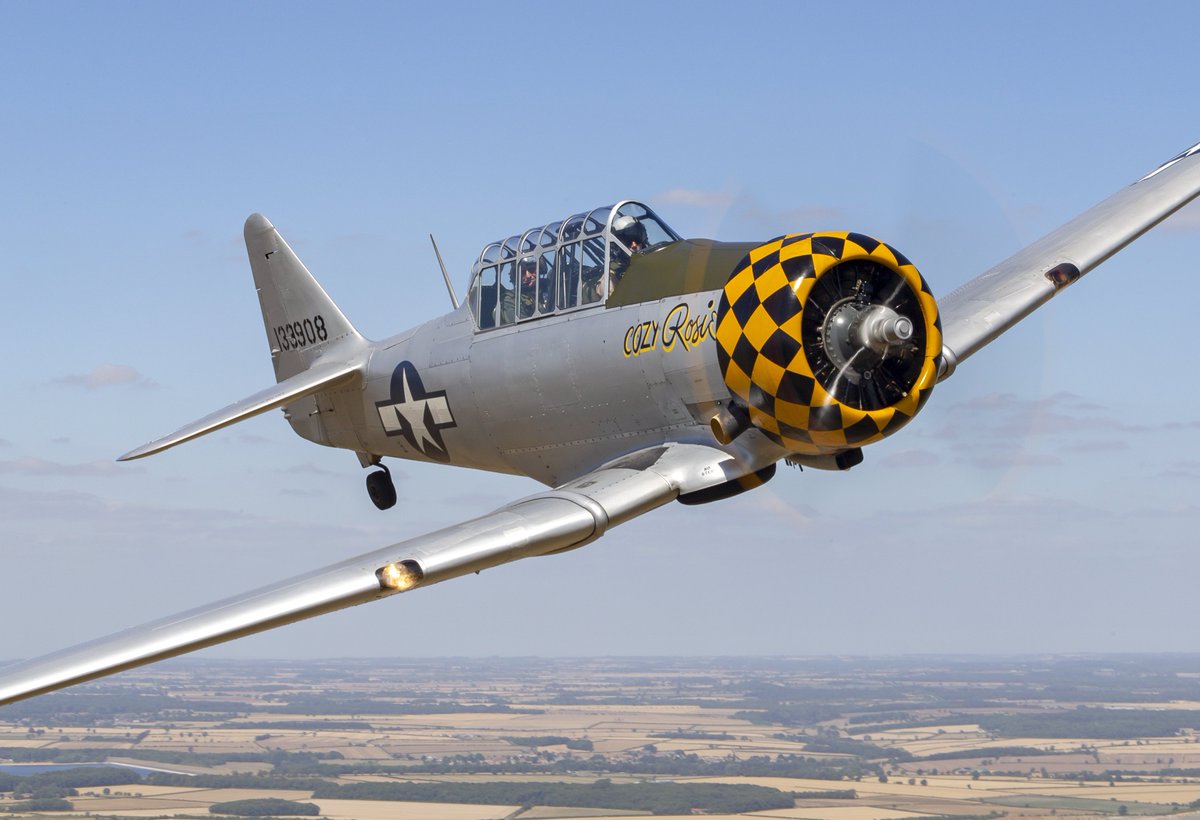 aircraftsalesco's tweet image. Cozy Rosie is a UK based AT-6D Harvard we are delighted to offer for sale

She is a fantastic example of the type, in regular flying condition and on the G-register

Click on the link for complete specs

theaircraftsales.com/Aircraft-For-S…

#aircraftsales #havards #t6texan #warbirdsforsale