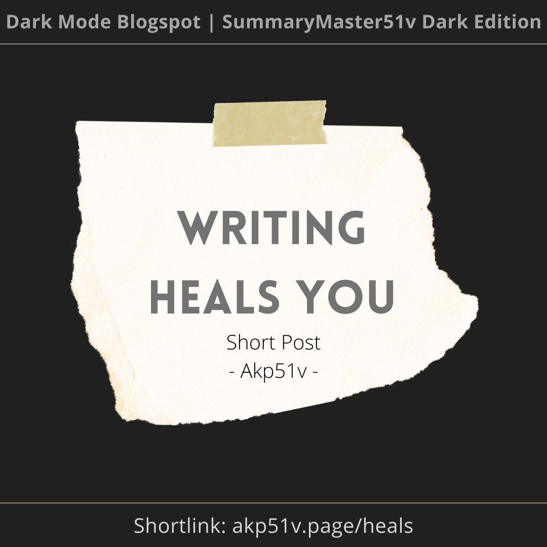 SummaryMaster51's tweet photo. I began with a Blogspot before freelancing as a content writer or self-hosting my WordPress . org site. It all began with...
--------------
https://t.co/6LBjEtFotm
--------------
#Blog #writing #Content #Write_to_Help #heal #mind #quote https://t.co/mITRNwU4oL