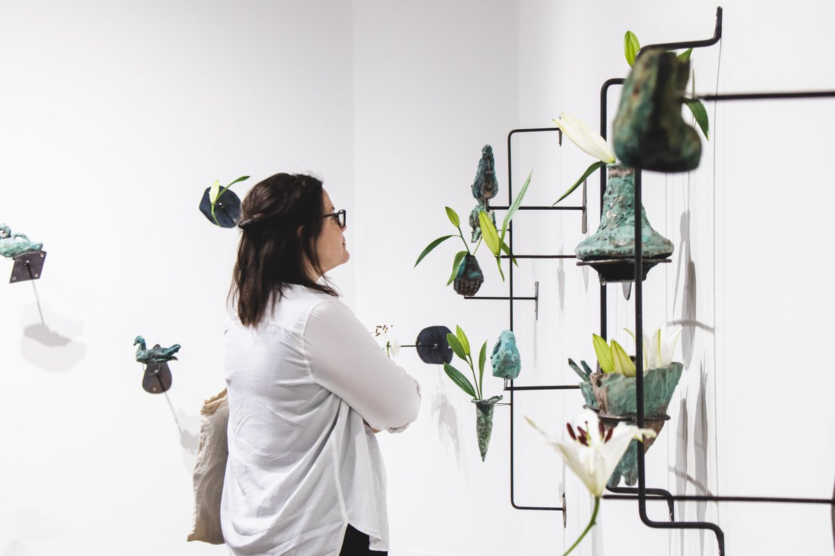 Many thanks to all those who made time to celebrate the opening of Stories We Tell Ourselves with us and guest curator Matthew Kyba at last week's reception. See the exhibition yourself at McIntosh Gallery now through March 18, 2023! 
📸 Photo courtesy of <a href="/kPodMedia/">kPod Media</a>