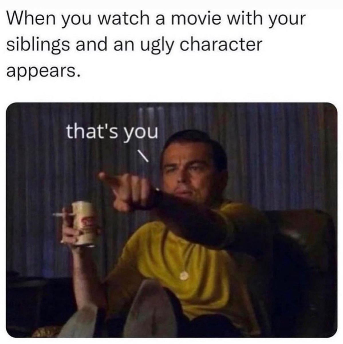 TaTanise's tweet photo. Life is too short. Call your siblings…
(☞ ͡° ͜ʖ ͡°)☞And tell them they’re ugly
#Memes #fun #laugh #siblingslove https://t.co/gm5z4Jhwtx