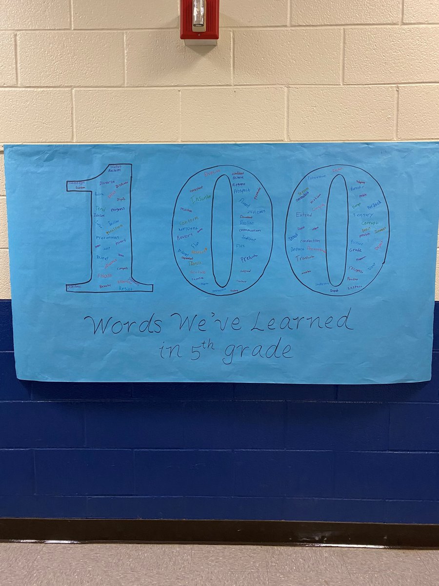 Check out the 100 new words our 5th grade students with <a href="/MsPledgerSDE/">Emily Pledger</a> and Ms. Borrelli have learned in Vocab Surge this year!  #teamspalding <a href="/SDE_CST/">Lisa Jeffcoat</a>