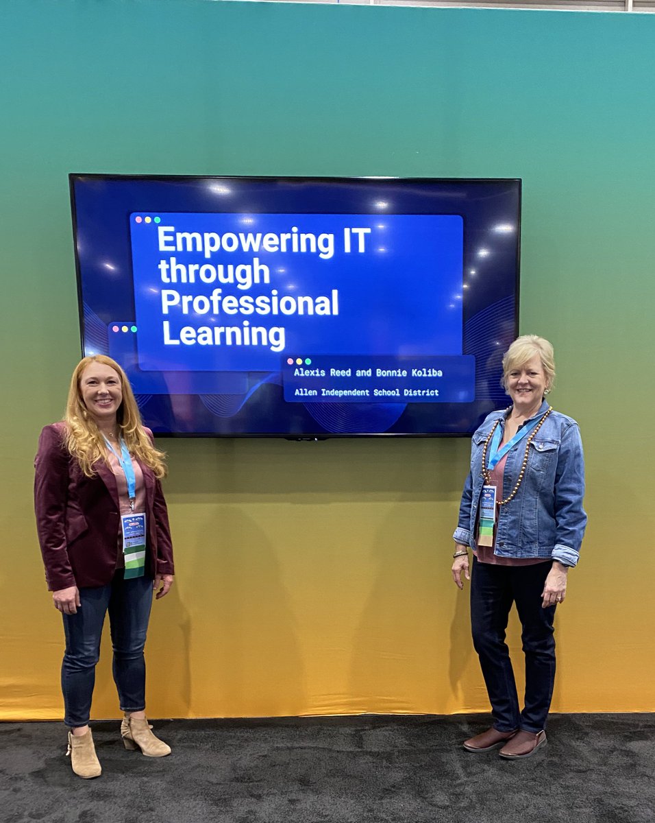 bjkoliba's tweet image. #FETC2023 presentation done! Great to share our successes with everyone @AllenISDTech @APetersonTX