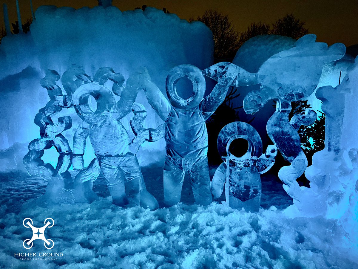 highergnddrone's tweet photo. We went to Ice Castle in New Brighton Mn last night. Very fun family place. Highly recommend. Looking for pictures of your property? https://t.co/zYr7CGFA6J #forestlakemn #wyomingmn #chisagolakes #centercitymn #stacymn #meinminnesota #lakesareachamber #winter #icecastle https://t.co/kTkkW33uJk