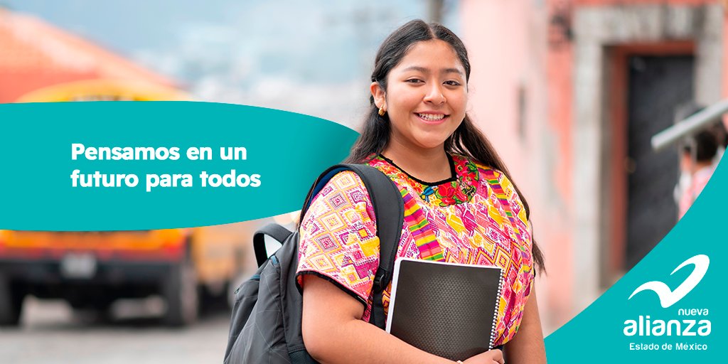 NAedomex's tweet photo. Un #Estado que crece con equidad, trabajo y educación es garantía de oportunidades y más derechos para todos.

#NuevaAlianzaComprometida #NuevaAlianzaEdoMex https://t.co/YgXEWSMnTy
