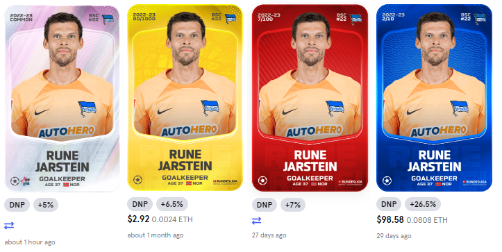 Sorare_Viking's tweet photo. 🌈Jarstein Rainbow🌈
Rune Jarstein klar for @oddsbk snart? Jeg har håpet på denne signeringen noen måneder nå 😆 waited for this transfer to happen 💪
#Jarstein #Odd #sorare #HerthaBSC @Quinny3001 @JohnNellis @Sorare https://t.co/BM1wyxxAuc