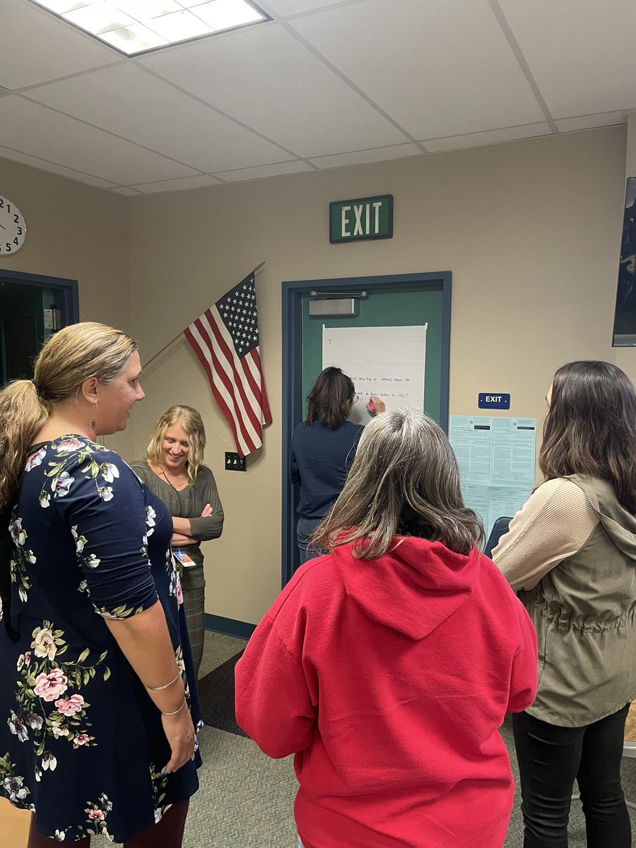 MelodeeeMorgan's tweet photo. Having the best professional learning day with @MarisaEThompson in @OsideUSD today! Our amazing ELA teachers are delving into TQE!
#deeperthinking #TQE #UnlimitedTeacher #2minTutorial #DestinationOside https://t.co/NKVz037ZCr