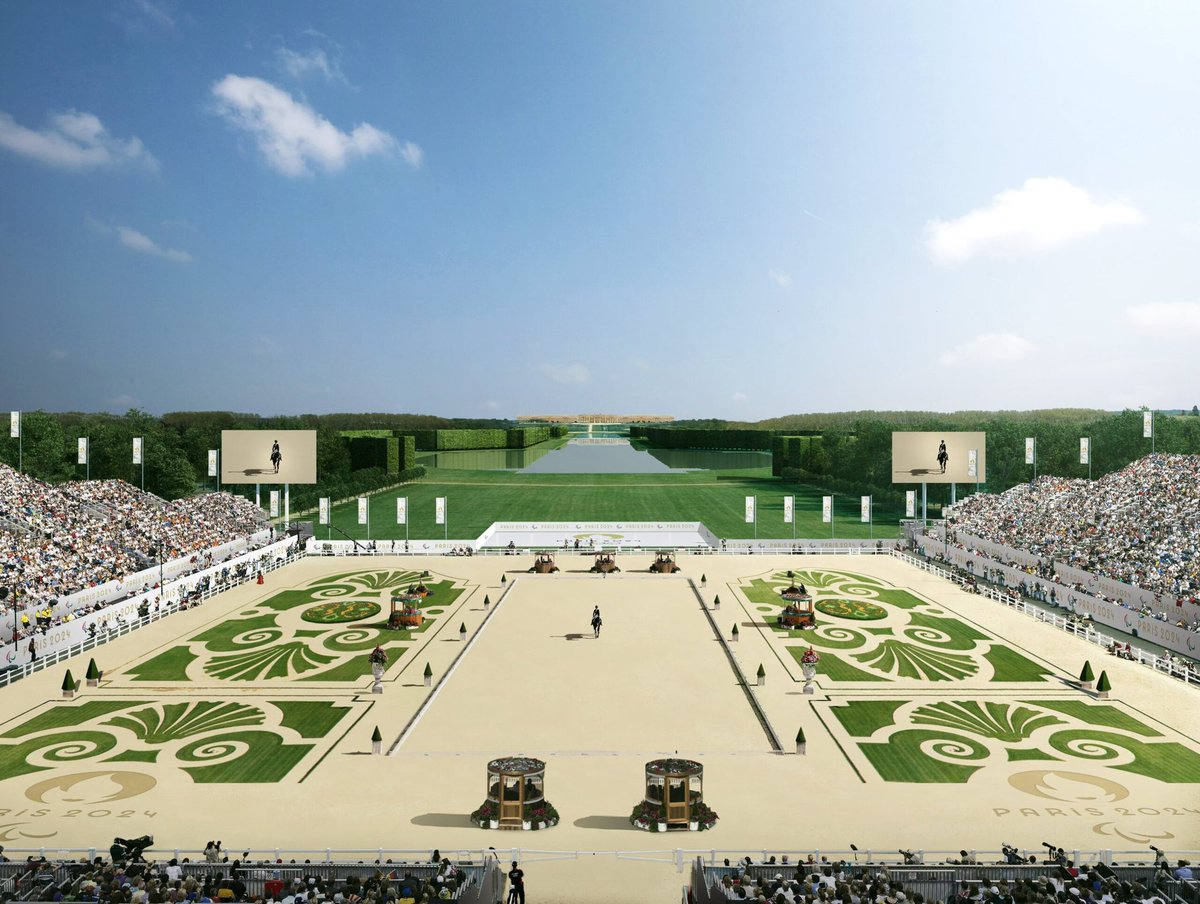 AnoushMo's tweet photo. Les JO d’équitation à ✨Versailles✨ https://t.co/fymDkf9Ooi