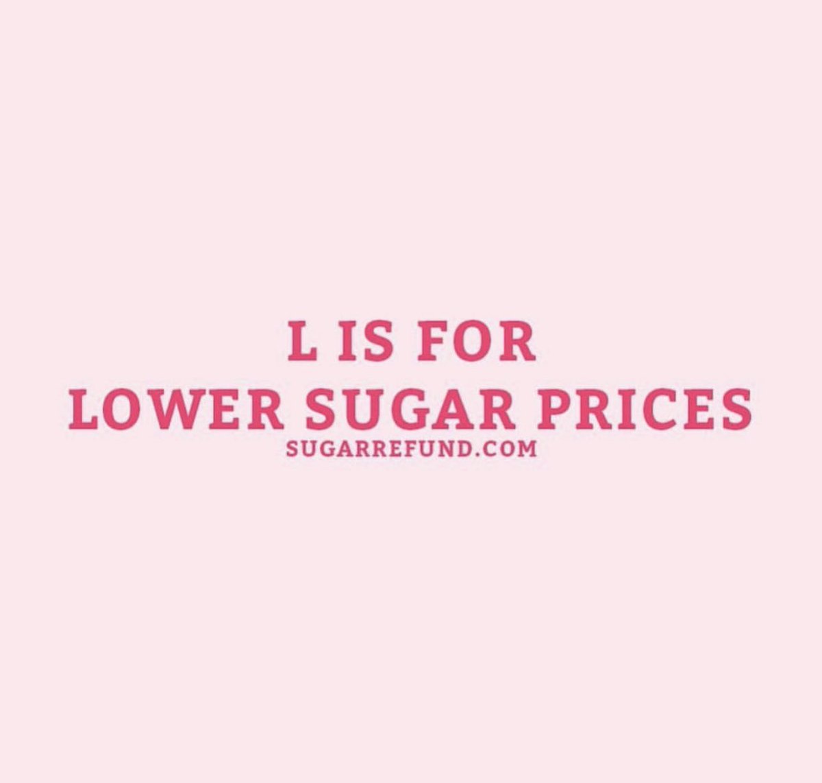 Grocery inflation is going haywire. Join the fight against unfair sugar and grocery prices at sugarrefund.com

It’s time for Big Sugar to LOWER their prices!