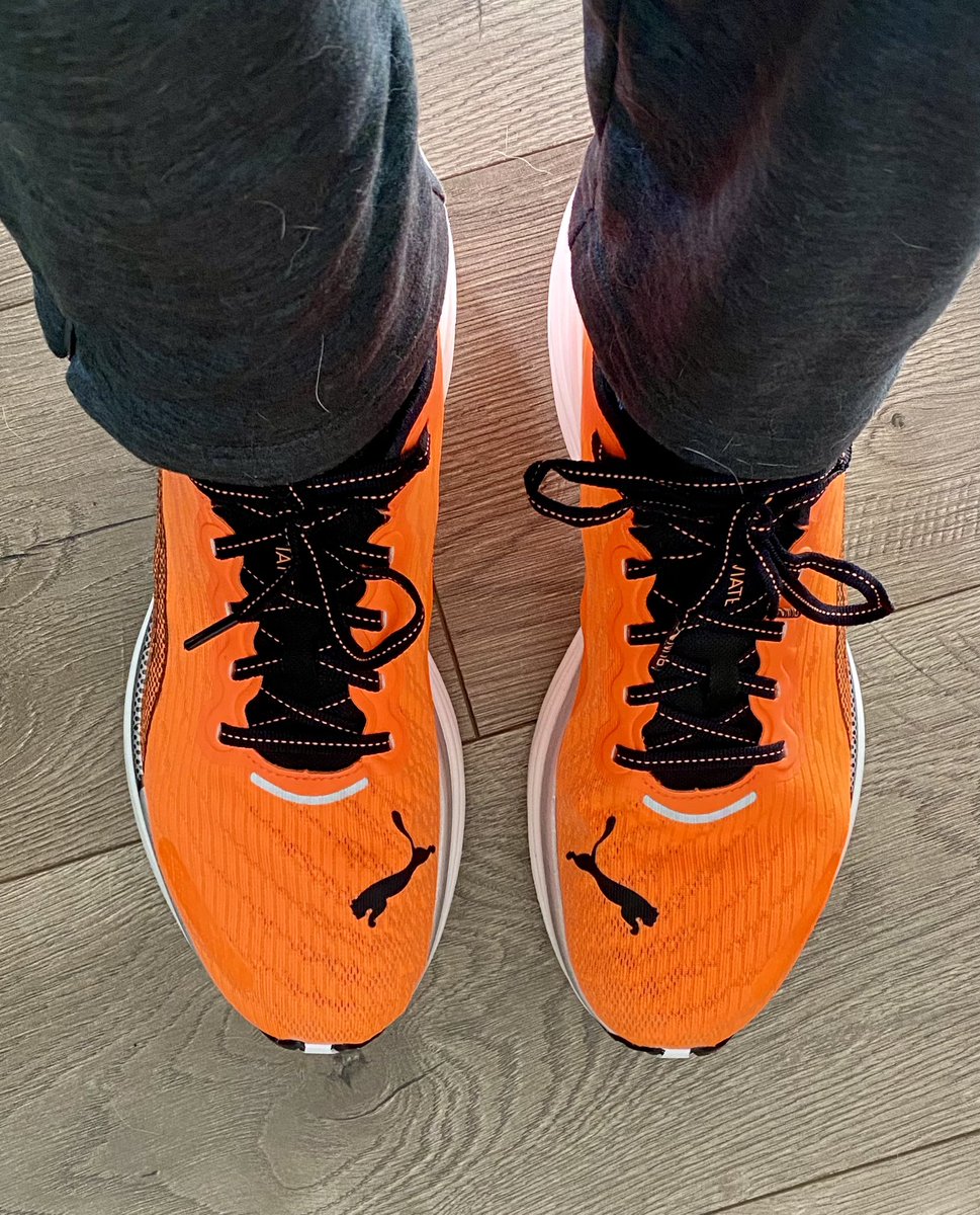 Some new go fasts to add to the lineup!  Excited to get some quality runs in with these <a href="/PUMARunning/">PUMA Running</a> Deviate Nitro 2’s.  Let’s get these carbons moving!!  
#Puma #Running #Carbonfiber #gofast <a href="/toddfalker/">Todd Falker</a>