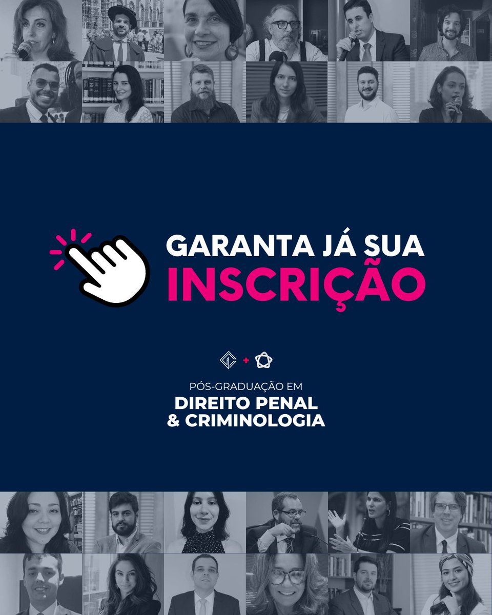 introcrim's tweet photo. Descubra como a especialização Introcrim/CEI em Direito Penal e Criminologia pode preparar você para os mais diversos desafios da prática profissional e acadêmica. Não perca a oportunidade de conhecer os mais renomados nomes área! https://t.co/8HNkJhC7YM https://t.co/E5nj5VA0TK