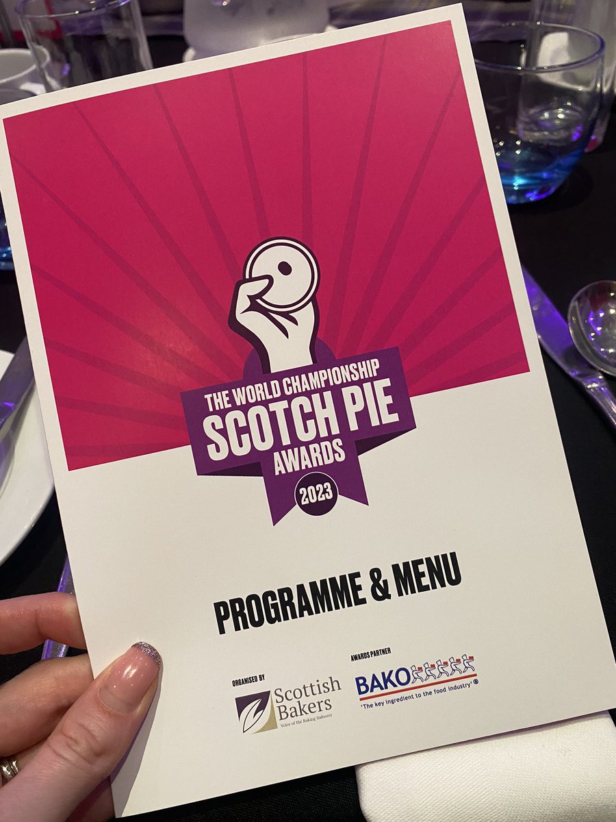 Fun day at The World Championship Scotch Pie Awards! 

Thank you for having us <a href="/ScottishBakers/">Scottish Bakers</a>!