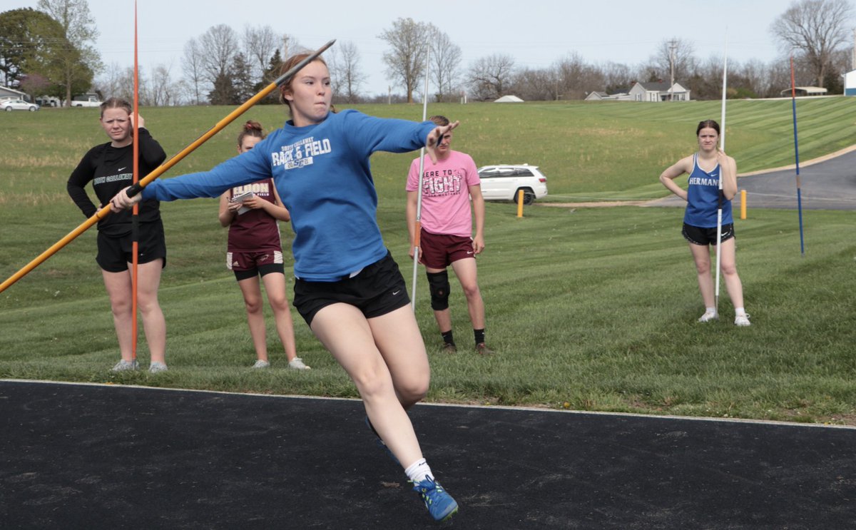 Grace broke one of the 2 school records that fell last year - who is next? Only 11 days left until track starts #SouthsideSpeed