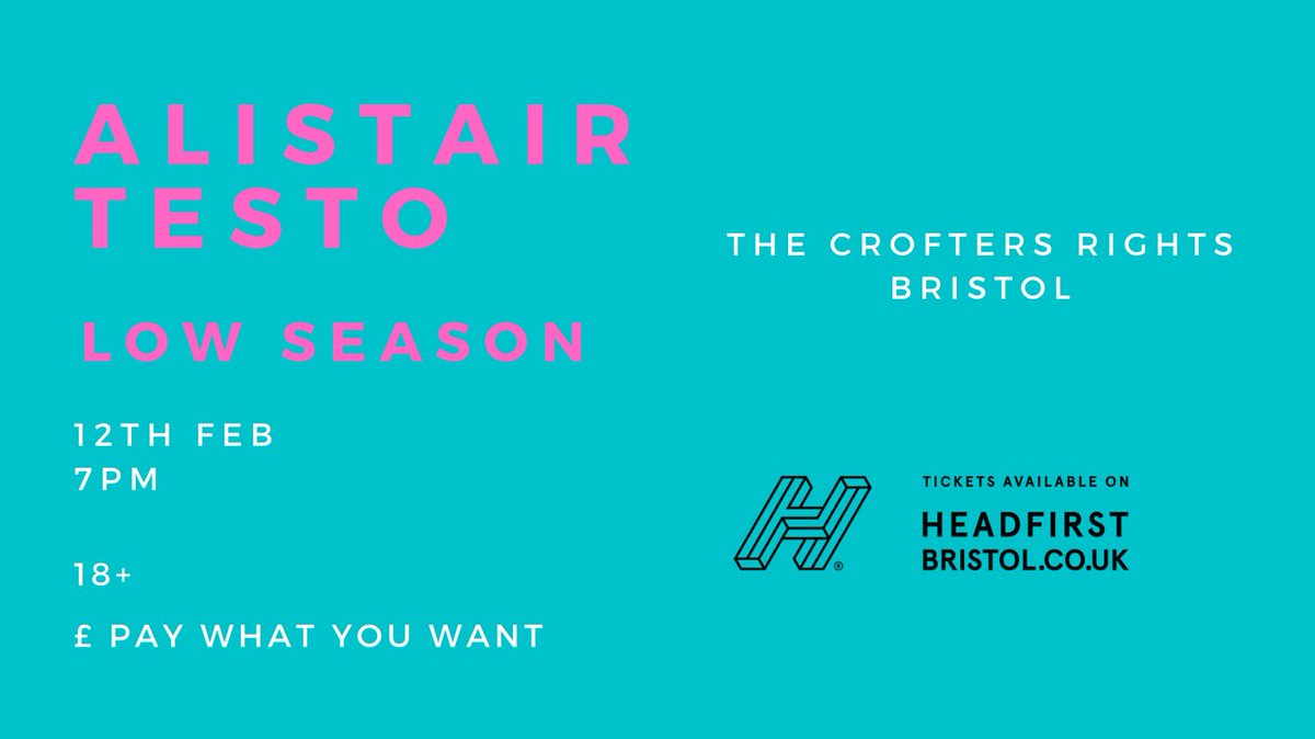 Alright?

Dipping a toe back into live music. Bringing a couple of old friends for backup. 

If you’re in or around Bristol come on down. 

hdfst.uk/E83854

☝🏼 check here for more info

Nice one!