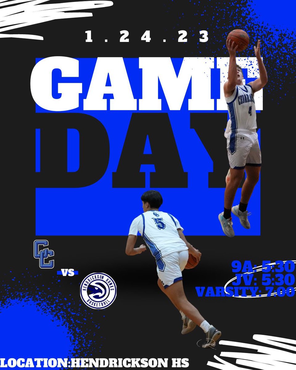 CedarCreekHoops's tweet photo. 🚨GAME DAY!🚨
Round 2 of district starts tonight. Your Cedar Creek Eagles travel to take on the Hendrickson Hawks in tonight’s match up! @BastropISD @hoopinsider @ValentinoMaxwe1 @FlxAtx https://t.co/pI8yw70KX6