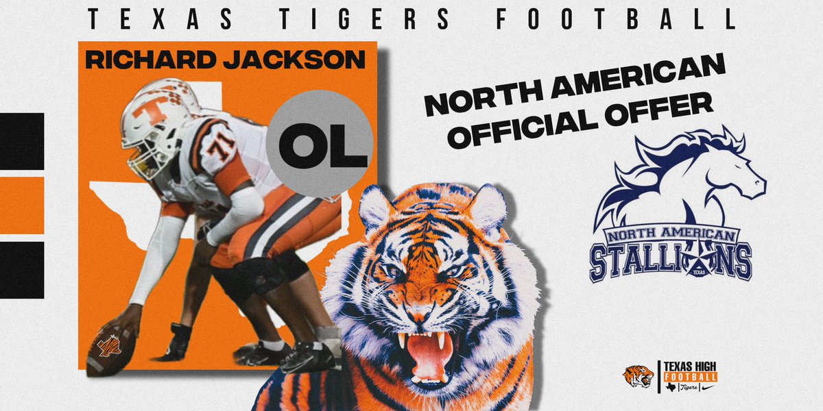 🚨OFFER ALERT🚨
2023 <a href="/Richard90721171/">Richard Jackson</a> has picked up an offer from <a href="/NorthAmericanU/">North American University</a> 
 
#PTK  #RecruitTX