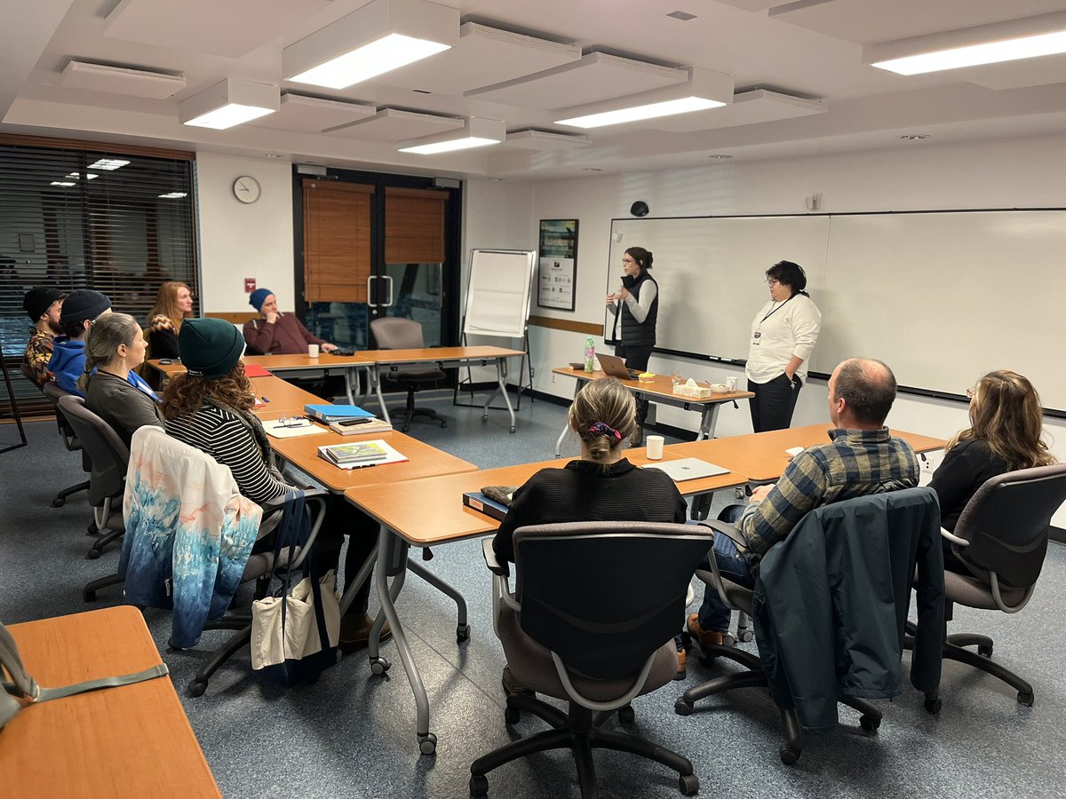IndigClnEnergy's tweet photo. Generation Power youth then moved into a Resume Writing Workshop facilitated by Skookum Jim Friendship Center, while employers participated in a Brave Space Practice session facilitated by @AncestorsFuture. https://t.co/SoBmVWIc94