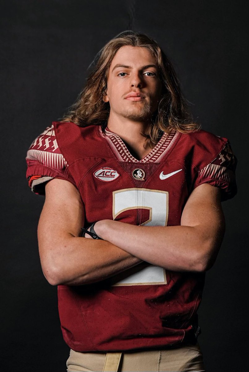 HBurch_KIOTT's tweet photo. FSU Junior Day!  Thankful for the opportunity to meet the coaching staff and learn more about this amazing program. @FSUFootball @FSU_Recruiting @Coach_Norvell @Coach_Tokarz @Coach_Eleyssami @CoachShot21 @VisionQb @PlayBookAthlete @NCEC_Recruiting @CSmithScout @RussellvilleFB https://t.co/XfyMfpJ698