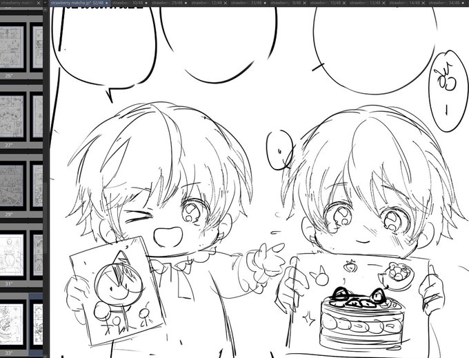 อันนี้ร่างแล้วรสว่าน่ารัก ขอแปะเป็นยาใจ 