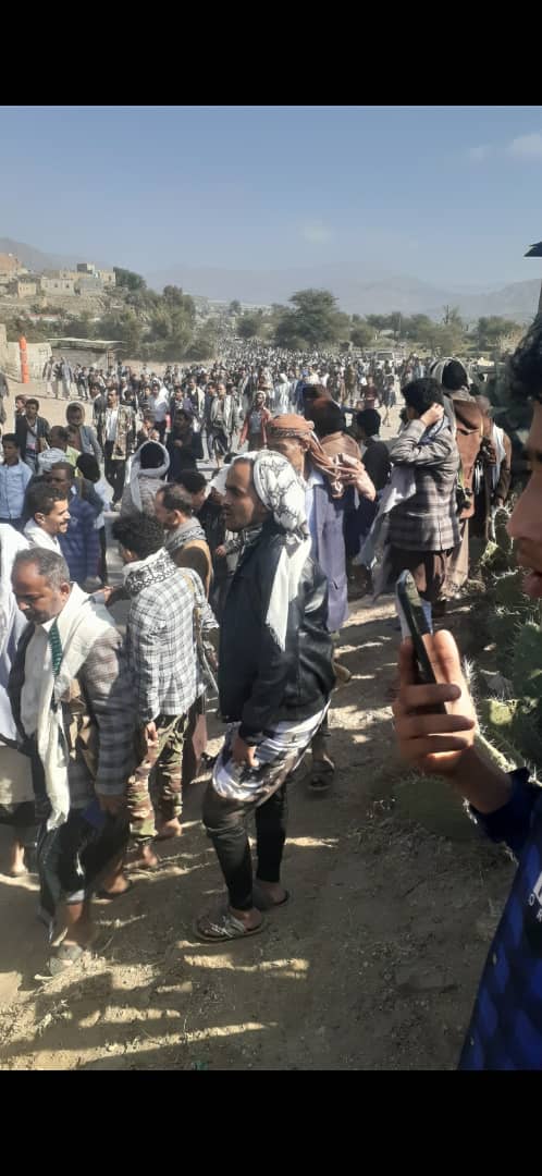 المربع الجنوبى محافظة إب مديريات السيانى وذى سفال خروج مسيرة الغضب تنديدا لجريمة إحراق نسخه من المصحف الشريف فى السويد