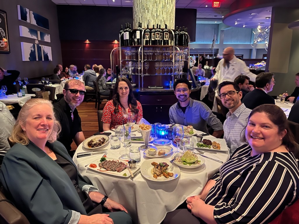 Fantastic dinner last night with some of our <a href="/StanfordEMED/">StanfordEM</a> and <a href="/StanfordCISL/">Stanford CISL</a> team here at #IMSH2023