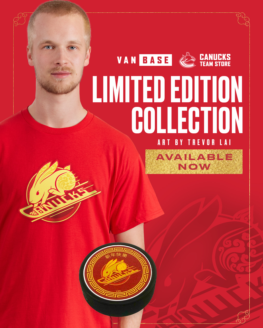 Vancouver Canucks Lunar New Year Canucks Rabbit 2023 Jersey – Vanbase