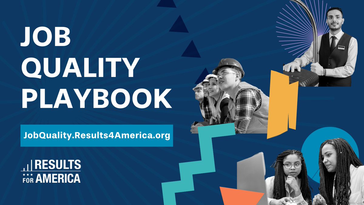 Quality jobs are critical for economic mobility, stability, and wellbeing. Learn more about how to improve #jobquality with @Results4America's Job Quality Playbook: jobquality.results4america.org

H/T to the RFA Workforce Team for producing this excellent and impactful resource!