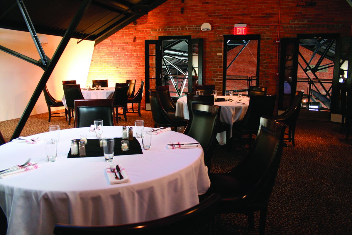 Have you had a chance to sit in our upstairs dining room yet? 

It features a private bathroom, a balcony view, has elevator access and is the perfect place to seat a larger party.

Mention the upstairs dining room as your preference when booking!