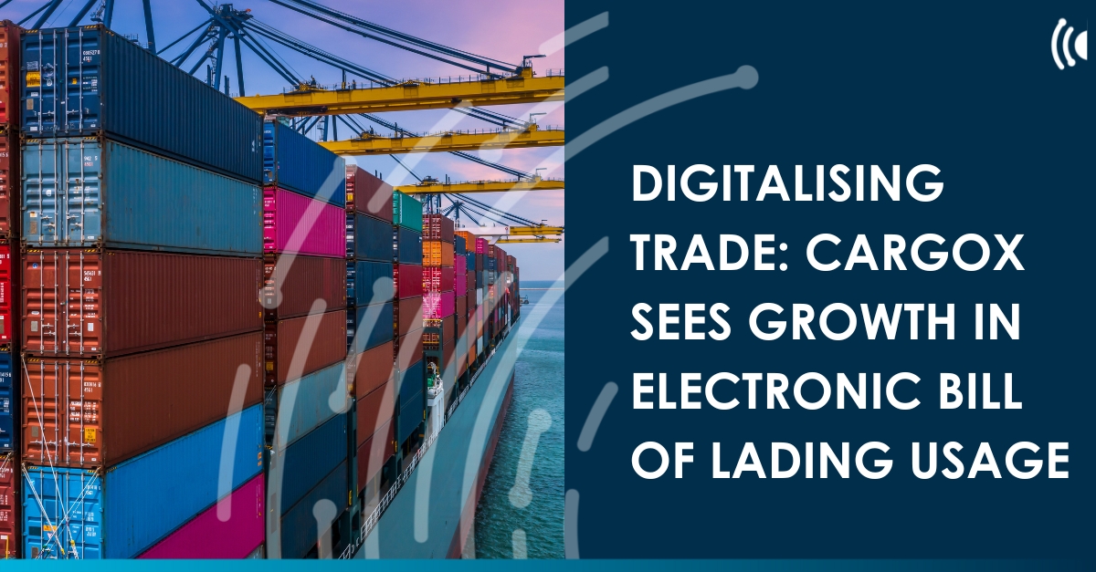 tradefinglobal's tweet photo. โ Digitalising trade: @CargoXio sees growth in electronic bill of lading usage
๐ฐ Read the news here โฌ
https://t.co/DTbmUpwZEe
#digitalisation #trade #globaltrade #tradedocuments https://t.co/Kx2v8J89f0