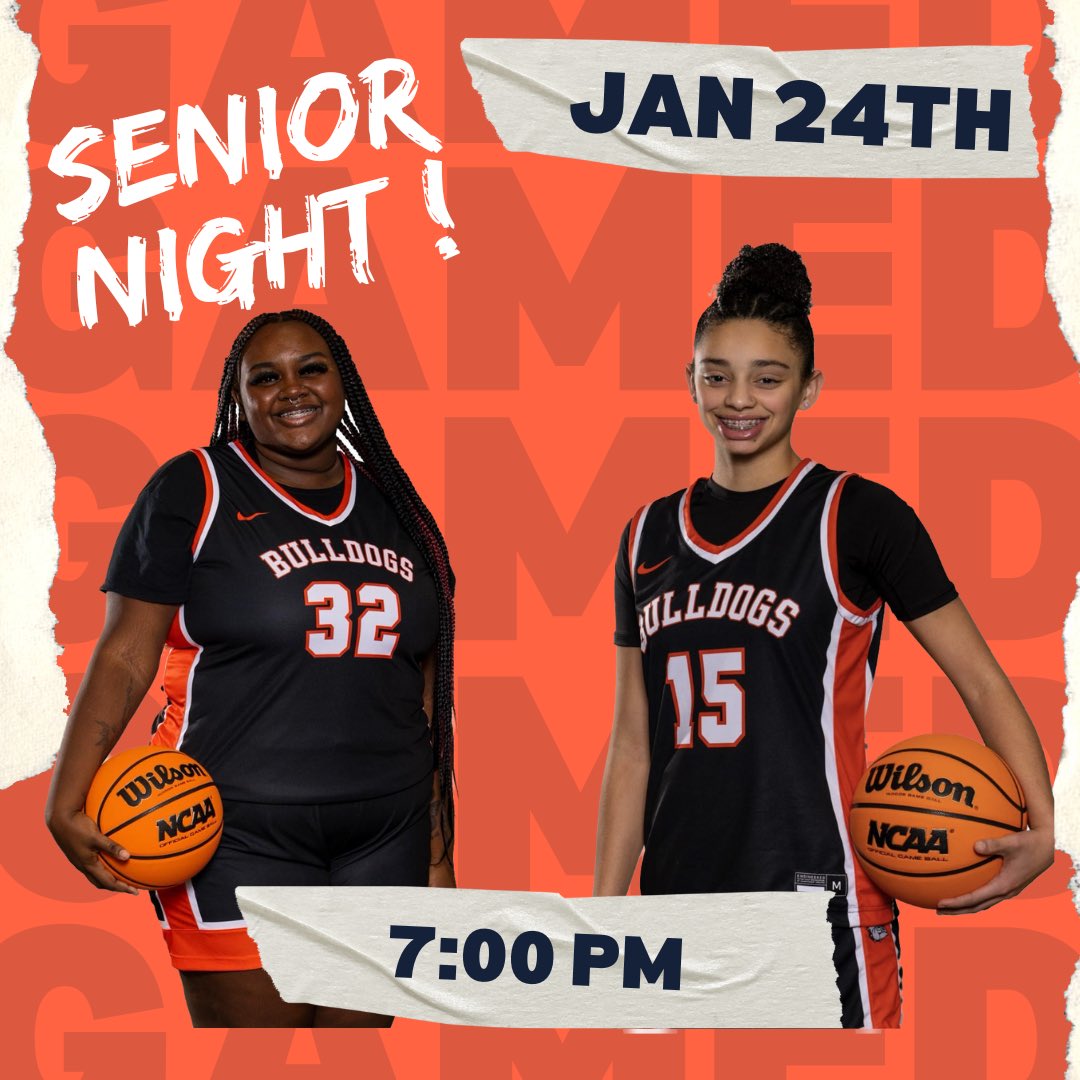 Congrats to our two seniors Aysha Baker #32 and Kaila Fitzpatrick #15 <a href="/FitzKaila/">Kaila Fitzpatrick🖤</a>  <a href="/__ayyshaa__/">Aysha</a> <a href="/MHSDogPound/">Martinsburg Bulldogs</a>