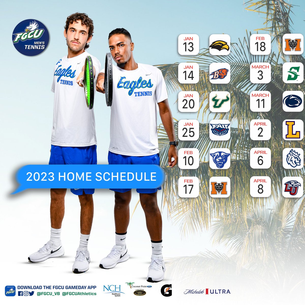 FGCU Men's Tennis tweet media