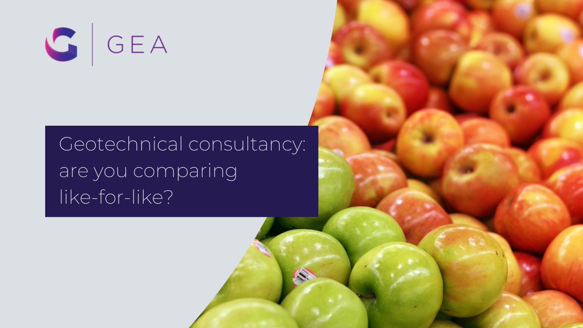 GEA on Twitter "Like all geotechnical consultancies, we’re sometimes