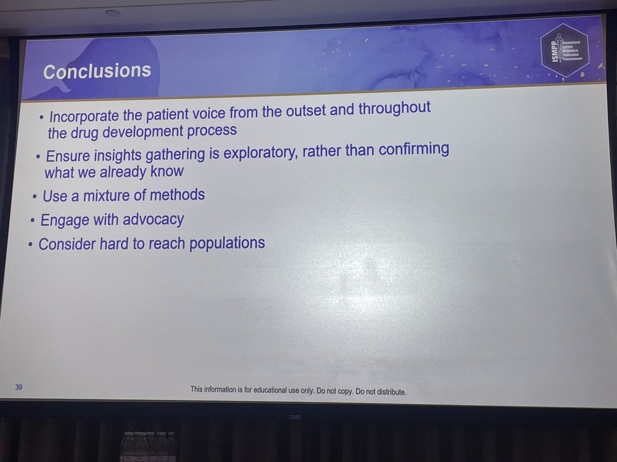 Winds of change! Interesting how prominent patient involvement is on the programme of #ISMPPEurope2023 this year. Just some years ago, it was a very exotic topic also touched in a conference mainly focused on HCP/science comms, today it‘s a key part of almost every session!