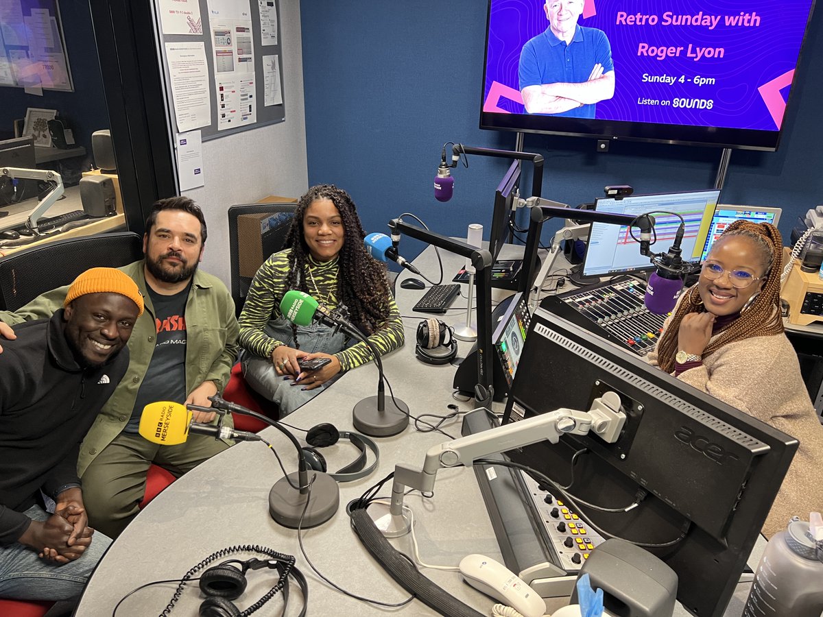 BIG THANKS to <a href="/Winstonbranche/">Winston Branche</a> <a href="/keithsaha/">keith saha</a> @chantellelunt
Joining @NgunanAdamu on Monday nights Upfront talking about upcoming <a href="/unitytheatre/">Unity Theatre 🧡</a> play 'LOOPS'
We Can't Wait to see it 

bbc.in/3wnh9JL