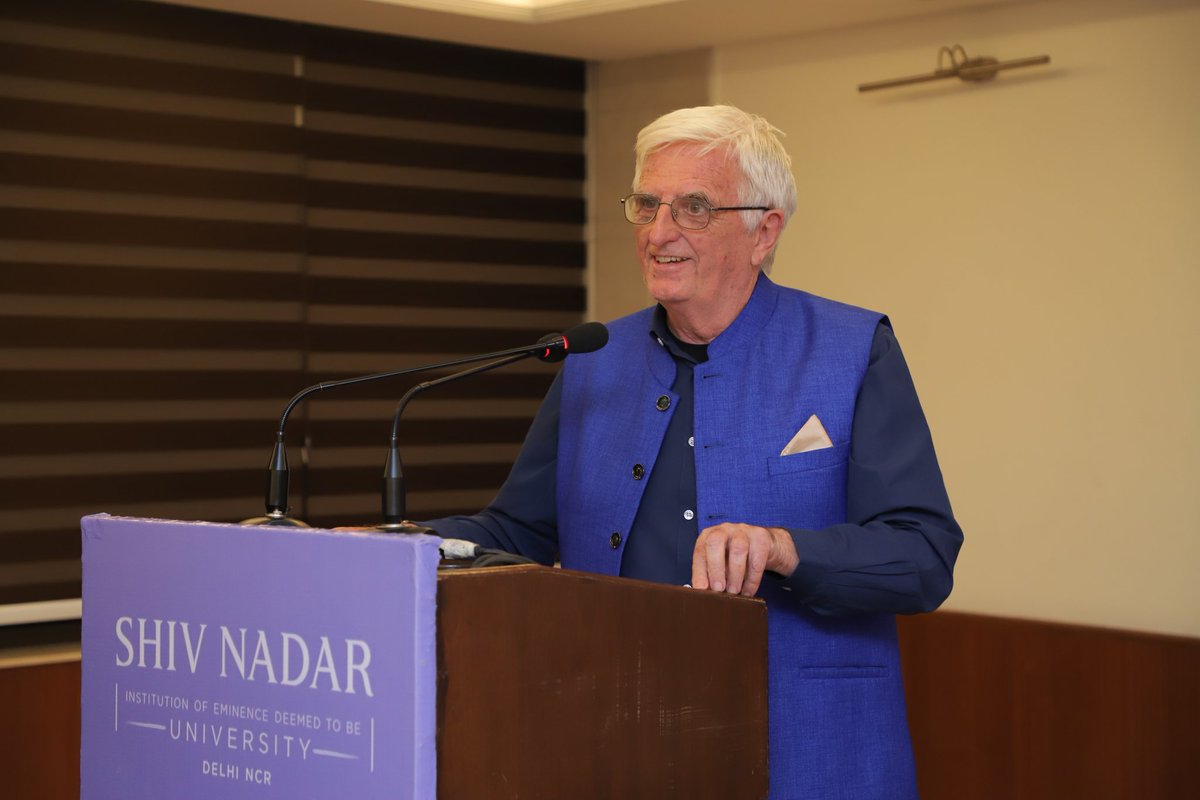 'Excited to see the launch of the Centre of Excellence for Himalayan Studies. The balanced development of the region is vital. Looking forward to the valuable academic work to be done,” Mr. Claude Arpi, speaking at the launch of the Centre of Excellence for #HimalayanStudies.