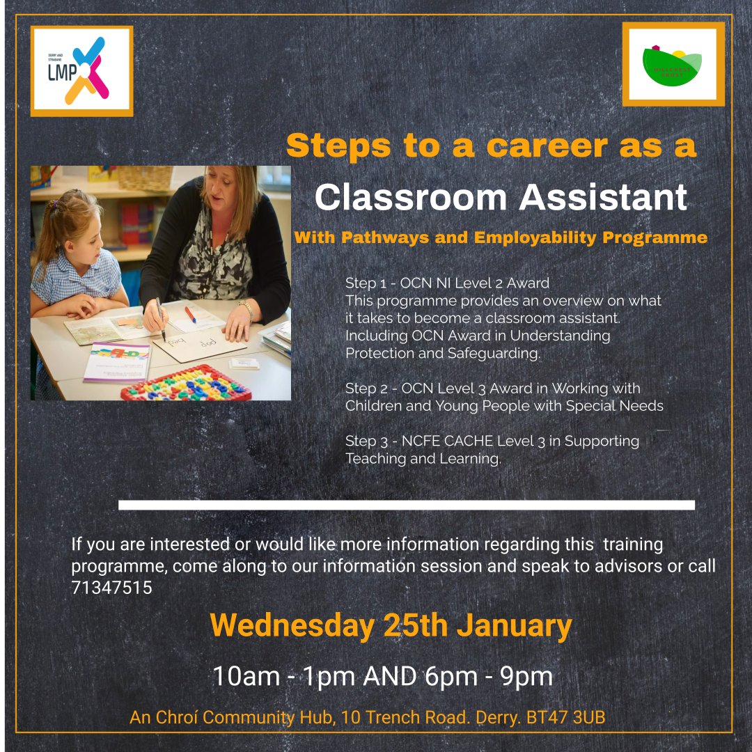 learningcityds's tweet photo. Open session at @HillcrestHouse 25 January - interested in  a new learning or training opportunity come along tomorrow from 10-1pm or 6 -9pm 
Please share! https://t.co/9vbfmez7VY